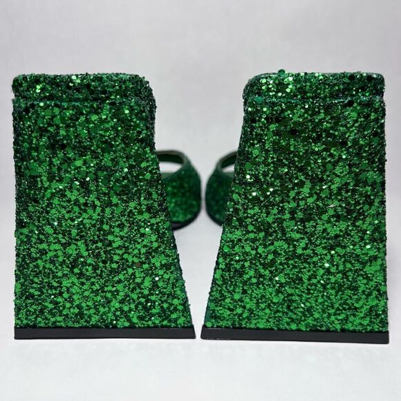 The Attico Devon Mule in Apple Green - Picture 4 of 6